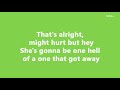 Michael Ray - One That Got Away - OFFICIAL LYRICS VIDEO