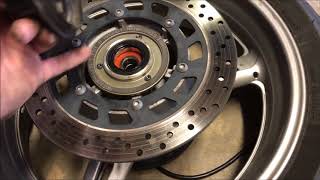 FJR1300 Rear Wheel Removal & Install