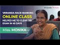 Cleared SBI EXAM In 45 Days| Miss. Monika | Veranda Race