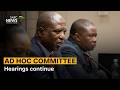 Ad Hoc Committee | Hearings continue