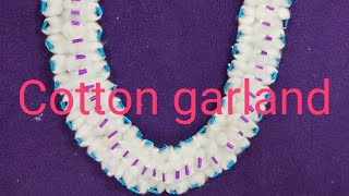 Cotton garland during festivals Iಹಬ್ಬದಲ್ಲಿ ದೇವರಿಗೆ ಹತ್ತಿ ಹಾರ/ಗೆಜ್ಜೆ ವಸ್ತ್ರ(Part 3)-by Ashwini Madhu