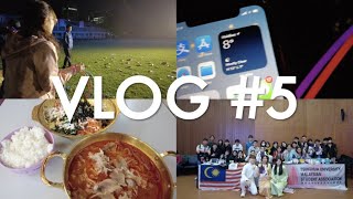 📷 Vlog :: 超级充实的周末✨｜ 浅过清华男生节🙋🏻‍♂️｜荧光夜跑👟🌈｜国际生联合迎新会🇲🇾｜Zin 许瑾