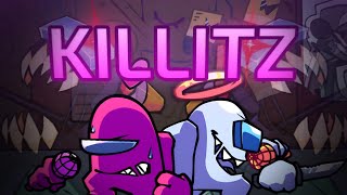 Killitz｜FNF Bomblitz but Black Impostor, White Impostor and Pink Impostor Sing it｜Funkin Aside