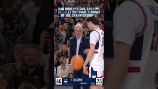 Dan Hurley made sure his son Andrew got in the National Championship Game ❤️