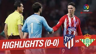 Resumen de Atlético de Madrid vs Real Betis (0-0)