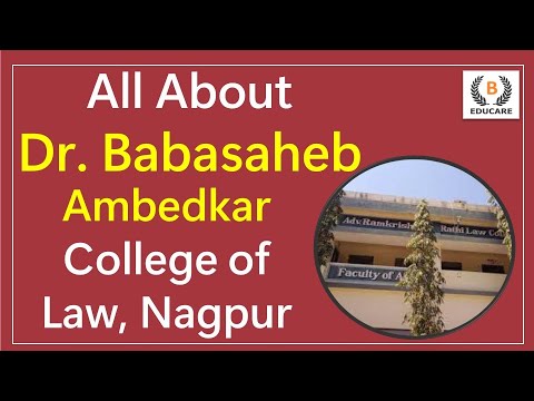 Dr. B. R. Ambedkar Law College, Nagpur - Seats | Admission Process ...