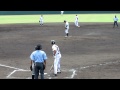 平成23年8月2日　3回裏　前仲　交流試合関西メディカル戦 鳴尾浜