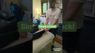 Your low back will thank you! @magichands.massages | at home massage