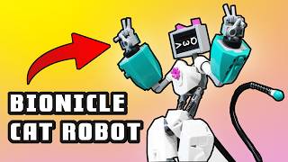 Adorable Bionicle Cat Robot - HOW IT'S BUILT