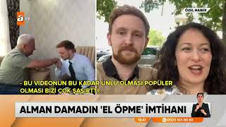 ALMAN DAMADIN 'EL ÖPME' İMTİHANI