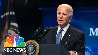 Biden Delivers Remarks At FEMA Covid Vaccination Facility | NBC News