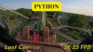 PYTHON | Last Car | Efteling | 5K 25 fps