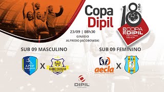 18ª Copa Dipil de Futsal Menor | Sub 09 Masculino e Feminino