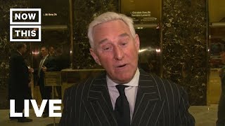 Roger Stone Addresses Mueller Indictment Live | NowThis