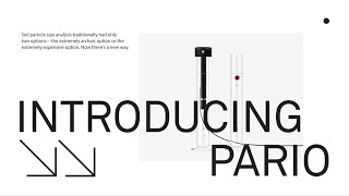 PARIO Automated Soil Particle Size Analysis