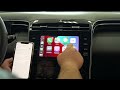 2022 hyundai tucson how to connect apple carplay 🍎