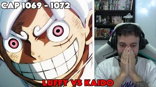 REACCION AL GEAR 5 DE LUFFY POR PRIMERA VEZ 1069 - 1072