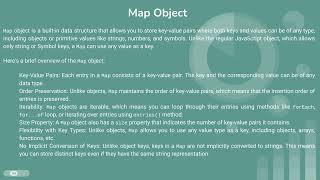 This is 34th series of javascript tutorial about map object, callback function