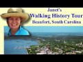 beaufort sc walking history tour