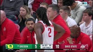 Oregon vs Ohio State | Men Basketball Jan 9,2025