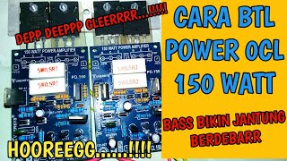 #ocl150watt#150watt#btl CARA BTL OCL 150 WATT PALING AMAN 100%