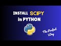 How to install Scipy in Python 3.13 in 2025 | Install Scipy in Python on MacOS #flaskpython