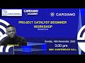 Excerpts - Cardano Project Catalyst Workshop Episode 4