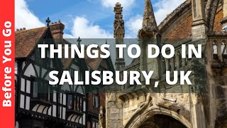 Salisbury UK Travel Guide: 11 BEST Things To Do In Salisbury, England