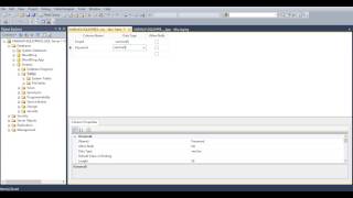 how to create a database in SQL server 2012