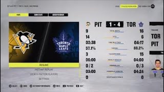 NHL 22 Maple Leafs Vs Penguins   PS5Share,ShareFactoryStudio,ps5,playstation 5,