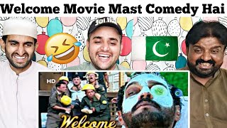 Welcome Movie Best Comedy Scenes | Nana Patekar Akshay Kumar - Reaction