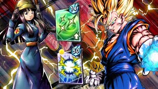 One SPECIAL MOVE = 3,029,397 damage 😨😨😨 DOUBLE BUFFED VEGITO [DRAGON BALL LEGENDS]