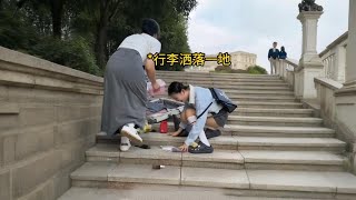 不是行李箱买不起，而是垃圾桶更具性价比 #vlog#大学第一张照片 #我的青春无废片 #opporeno12