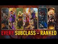 EVERY subclass in the 2024 PHB, ranked (but my way)