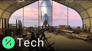 Elon Musk Reveals Space's Next Starship Prototype Vehicle