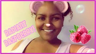 HOW I DYE MY HAIR ION COLOR BRILLIANCE RADIANT RASPBERRY!   (natural hair) | TY3RRA