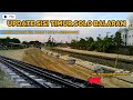 UPDATE PEMBANGUNAN DOUBLE TRACK SOLO SEMARANG | SISI TIMUR STASIUN SOLO BALAPAN