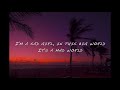 BENEE - Supalonely (Lyrics) ft Gus Dapperton [D Universe]