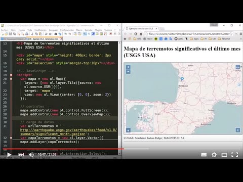 OpenLayers + GEOJSON - YouTube