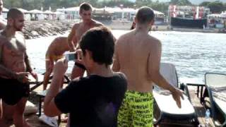 Timati and his crew on SunGate Beach-Party