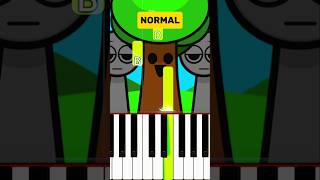 Incredibox Sprunki Mr. Tree Theme Normal on Piano