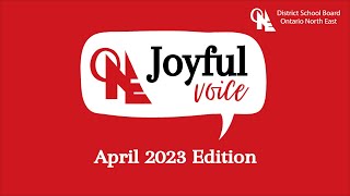 DSB1 ONE Joyful Voice: April 2023 Edition