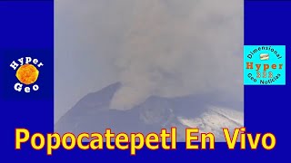 Volcan Popocatépetl HOY SU ACTIVIDAD SE ESPERA QUE AUMENTE 🔴 En Vivo 🔴 🔴🔴 POPOCATEPETL LIVE🔴Hyper333