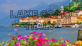 Lake Como Italy in 4K UHD Drone With Relaxing Muisc | #4K Drone | #RforRock | Deep Healing Music |