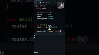 Create an API with #golang 🔥 #devops #coding #tutorial