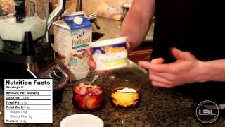 Muscle Building Protein Shake Recipes : High Protein Strawberries & Cream Smoothie