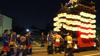 半田市 下半田地区祭礼2017日 MAH03647　交差