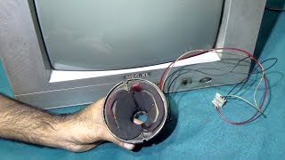 How To Remove Short Circuit From CRT Color Television (Step By Step) - Bengali Tutorial