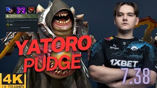 Yatoro  Pudge RIGHT-CLICK META in 7.38 | Dota 2