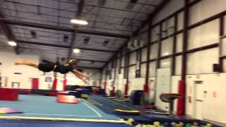 Worlds longest front flip!